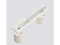 Sollux Lighting Plafón-Lámpara De Techo Karbon Minimalista De Aluminio - 2 Fuentes Luminosas - L.30 X A.16,5 Cm - Beige