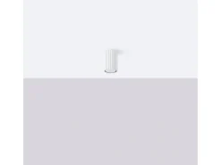 Sollux Lighting Plafón-Lámpara De Techo Karbon Minimalista De Aluminio - 1 Fuentes Luminosas - L.6,5 X A.10 Cm - Blanco
