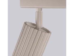 Sale Sollux Lighting Lámpara De Techo Karbon Minimalista De Aluminio - 4 Fuentes Luminosas - L.81 X A.16,5 Cm - Pardo Gris
