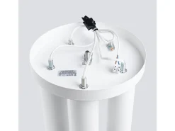 Sale Sollux Lighting Lámpara De Techo Lagos Moderno De Acero - 5 Fuentes Luminosas - L.25 X A.33 Cm - Blanco