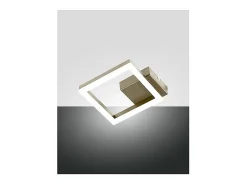 Lámpara de techo LED BARD moderna de 11 W, oro mate 3394-24-225 Fabas Luce Dorado New