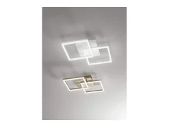 Lámpara de techo LED BARD moderna 39W 3394-29-102 Fabas Luce Blanco New