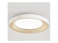 New Lámpara de techo LED HIVE en metal mate 40W Perenz ø50cm Dorado