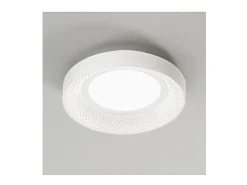 Online Lámpara de techo LED HIVE en metal mate 30W Perenz ø35cm Blanco