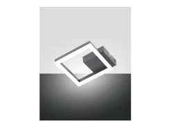 Sale Lámpara de techo LED moderna BARD 11W Antracita 3394-24-282 Fabas Luce Gris antracita
