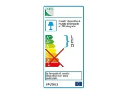 Plafón-Lámpara de techo LED moderna BARD 22W Antracita 3394-21-282 Fabas Luce Gris antracita