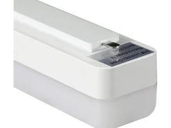 NETTLIFE Plafón-Lámpara de techo LED regulable con control remoto, moderna lámpara de araña de hierro Blanco