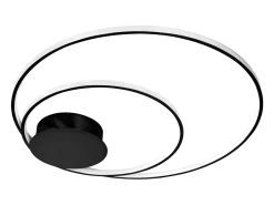 New Lámpara De Techo Led Toolight App802-C Black Negro