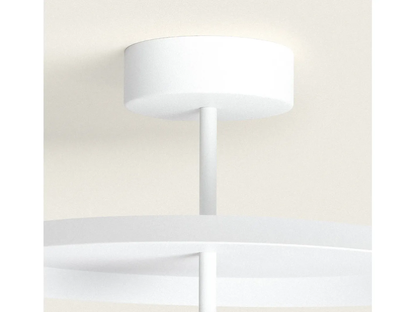 Ledkia Plafón-Lámpara de Techo LED 10.5W Aluminio Ariella Blanco Multicolor