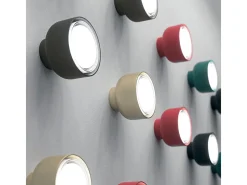 Lámpara de techo moderna BOTTONE en aluminio arena 1xGX53 Mostaza