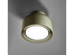 Lámpara de techo moderna BOTTONE en aluminio arena 1xGX53 Mostaza