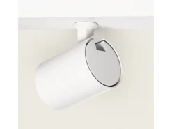 Ledkia Iluminación Exterior-Lámpara de Techo Orientable Cora 3 Focos Blanco Blanco Multicolor