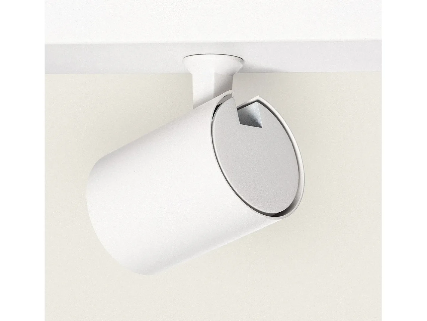 Ledkia Iluminación Exterior-Lámpara de Techo Orientable Cora 3 Focos Blanco Blanco Multicolor