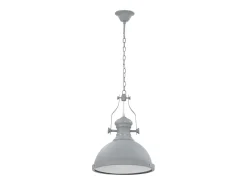 Plafón-Lámpara de techo redonda E27 ES407307 Gris