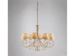 Plafón-Lámpara de techo Sasha en metal y acrílico con LED integrado en dos temperaturas de color H.5 Ø52 BL283-PBC Blanco