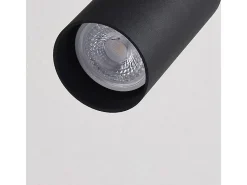 Plafón-Lámpara De Techo Toolight App1244-1C Black Negro