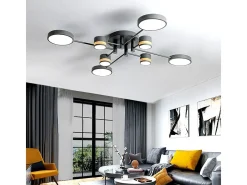 Lámpara De Techo Toolight App528-8C Grey Gris Outlet