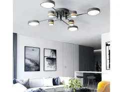 Lámpara De Techo Toolight App528-8C Grey Gris Outlet