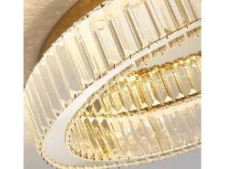 Plafón-Lámpara De Techo Toolight App1721-C Gold 50 Dorado