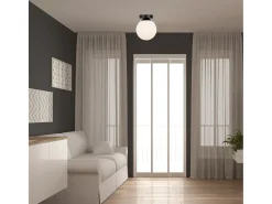 Plafón-Lámpara De Techo Toolight App1155-1C Black Negro