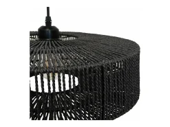 Plafón-Lámpara De Techo Toolight App1484-1C Black Negro