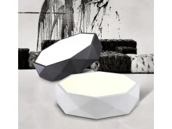 Plafón-Lámpara De Techo Toolight App863-C Diamond 50Cm Black Negro