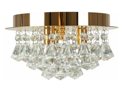 Plafón-Lámpara De Techo Toolight App1038-C Gold Dorado
