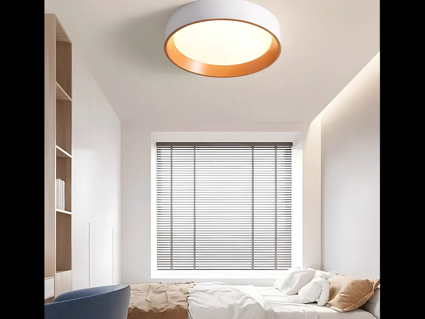 Plafón-Lámpara De Techo Toolight G115-C 40Cm 40Cm Beige