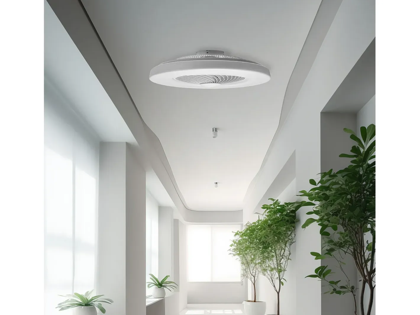 Lámpara De Techo Toolight App1551-C White Blanco