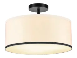 New Lámpara De Techo Toolight App1581-3C Black Negro