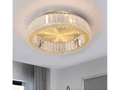 Lámpara De Techo Toolight App1720-C Brush Gold 40Cm Dorado Best