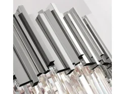Lámpara De Techo Toolight App1480-1C Chrome Plateado Hot