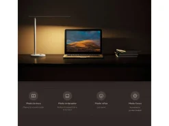 Xiaomi Lámpara inteligente Mi LED Desk Lamp 1S 6W control por voz Blanco
