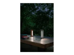 Lámpara De Pie-Lámpara LED de exterior SWAY MOOD de Perenz H30 cm Corten Marru00f3n
