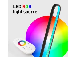 New AHD Lámpara LED moderna con mando a distancia RGB Markab Multicolor