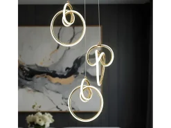 Clearance Lámpara Led Toolight G072-3Cpr Gold Dorado