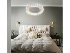 Lámpara Suspendida-Lámpara Led Toolight Ms018-Cp Rose Gold 40Cm Rosa
