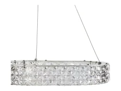 Lámpara Suspendida-Lámpara Led Toolight Ms005-Cp Chrome Gris