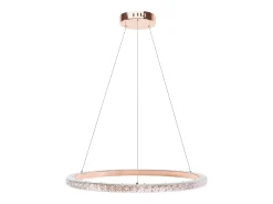Lámpara Suspendida-Lámpara Led Toolight Ms009-Cp Rose Gold 59Cm Rosa