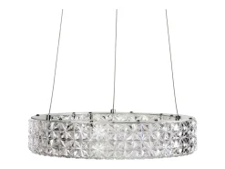 Lámpara Suspendida-Lámpara Led Toolight Ms003-Cp Chrome Gris
