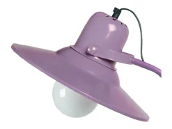 TOSEL Lámpara para Escritorio , metal, , A150xD29xP29cm Violeta