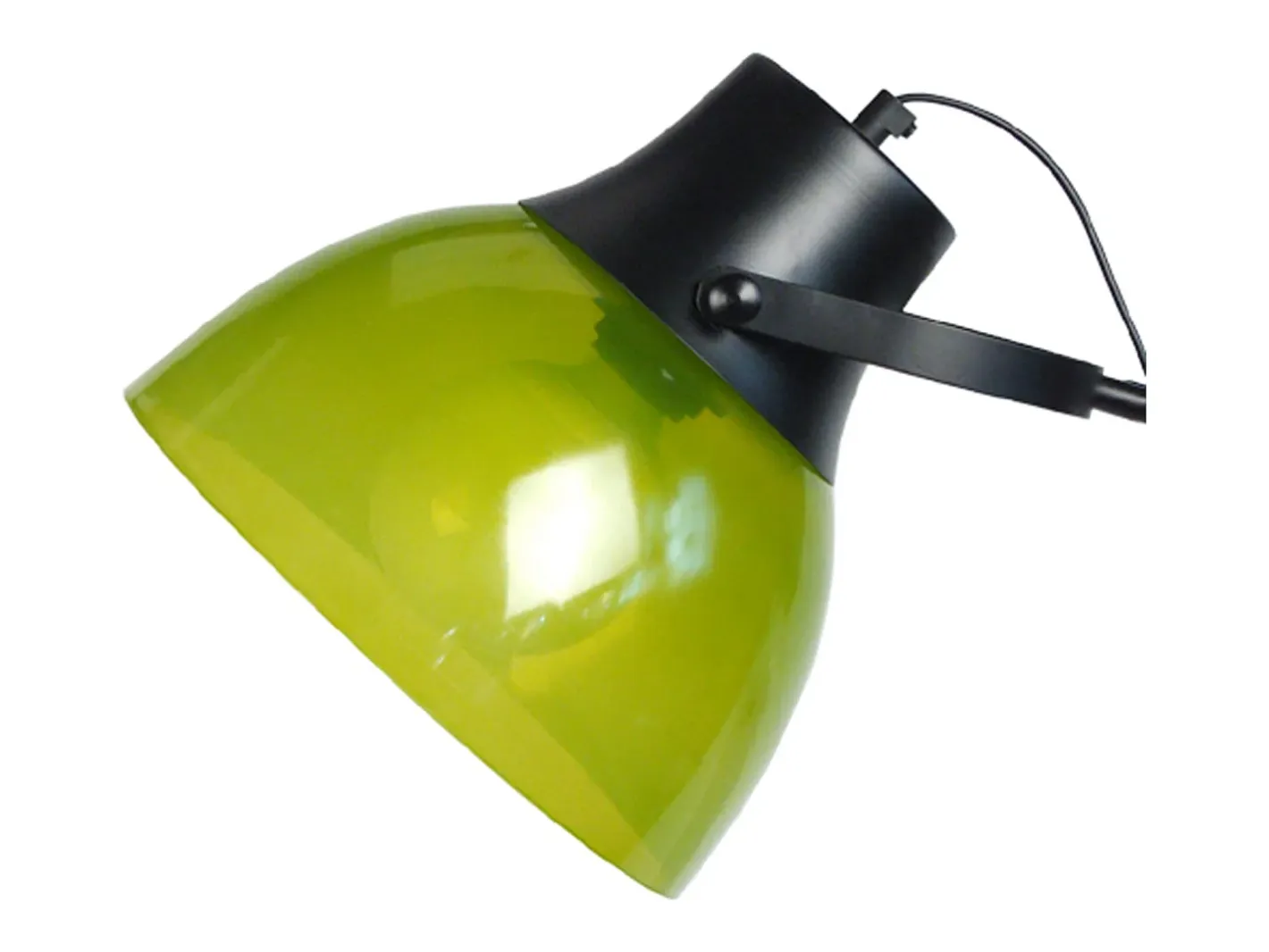 TOSEL Lámpara De Pie-Lámpara para Escritorio ,metal,Negro ,A150x D 29xP29cm Verde