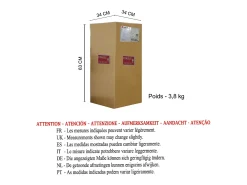 TOSEL Lámpara para Escritorio ,metal, ,A157x D 30xP42cm Dorado Hot