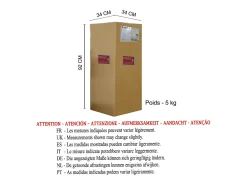 TOSEL Lámpara para Escritorio ,metal,Marrón,A150xD29xP40cm Marru00f3n Clearance