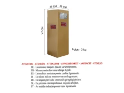 TOSEL Lámpara De Pie-Lámpara para Escritorio ,madera,natural,A180x D 25xP80cm Color natural claro
