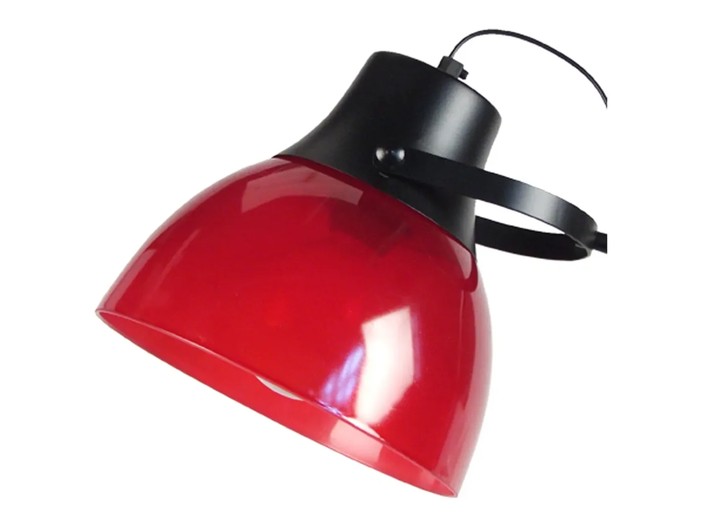 TOSEL Lámpara para Escritorio ,metal,Negro ,A150xD29xP29cm Rojo Online