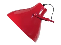 TOSEL Lámpara para Escritorio ,metal,,A150xD29xP40cm Rojo Hot