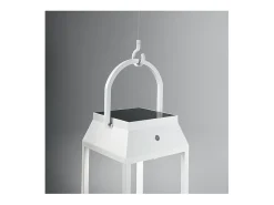 Iluminación Exterior-Lámpara solar y recargable para interior/exterior LANTERNA de Perenz Bianco Opaco Blanco