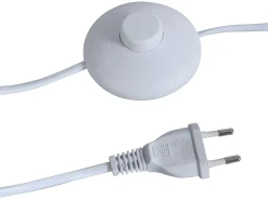 Online OZAIA Lámpara étnica de hierro y ratán natural - Alt. 177 cm - PARNAIBA Color natural claro / Blanco