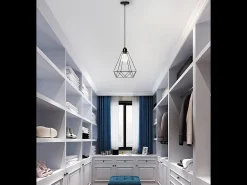 Lámpara Suspendida-Lámpara Toolight 180986 Reno Black Negro